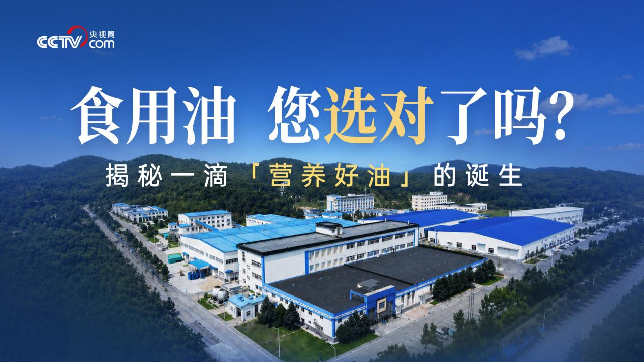 央视网走进晟麦工厂:揭秘从一滴好油到“营养用油生活”的解决方案